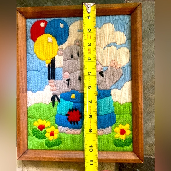 Vintage Crewel Embroidery - Picture 4 of 6